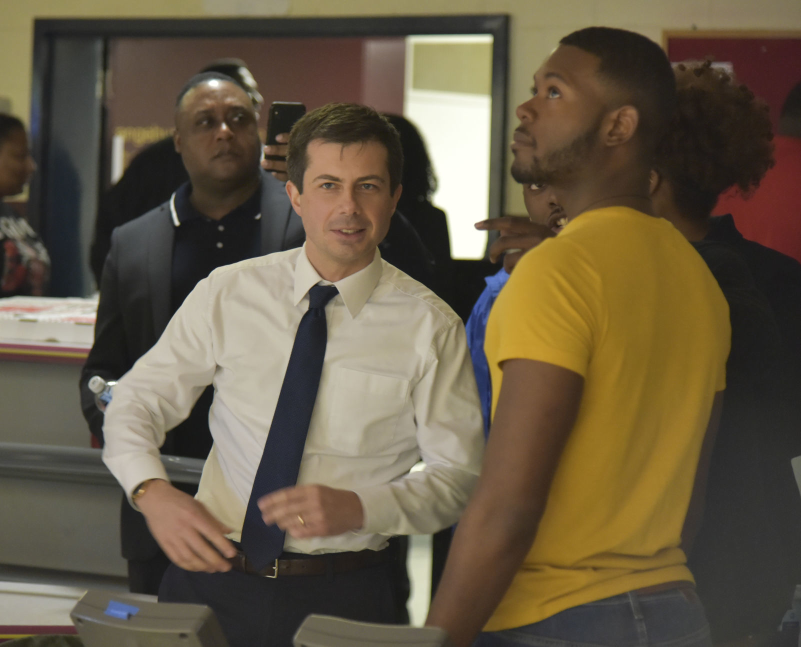 Mayor Pete tours S.C. State
